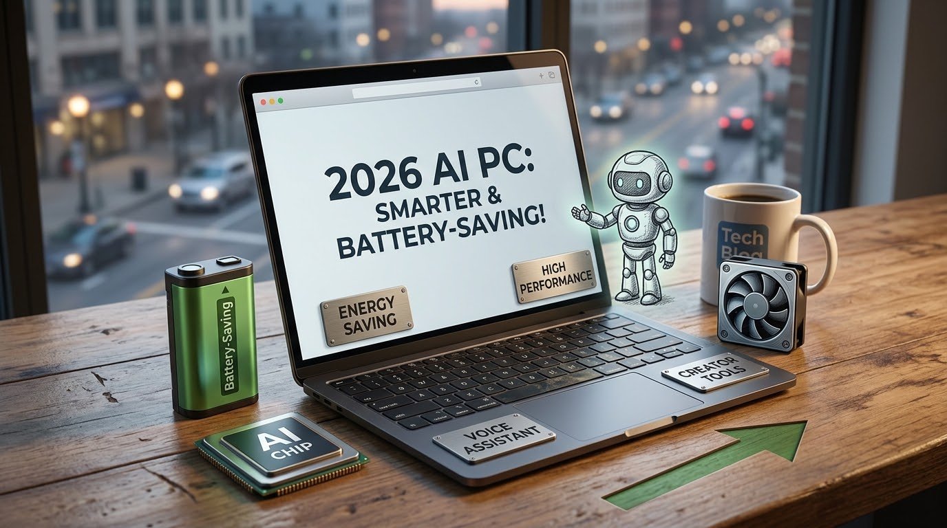 Revolusi AI PC 2026: Kenapa Komputer Zaman Sekarang Makin Pintar dan Hemat Baterai?